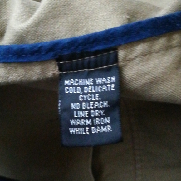 J. Peterman khaki cotton sport coat blazer jacket - Picture 5 of 6